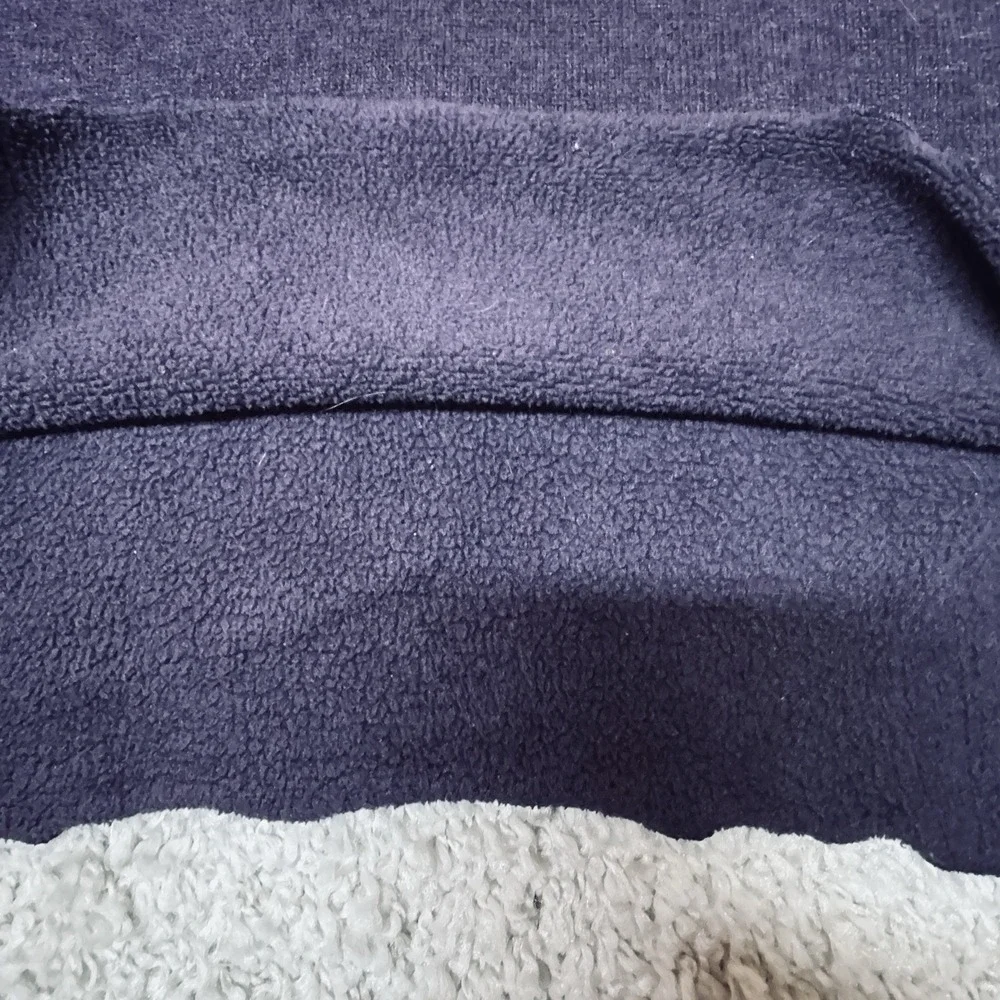 Red Rover Polartec Fleece‎ Pullover Sweater Size Small Purple Long Sleeve